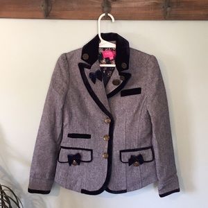 Kruger little girls navy blazer